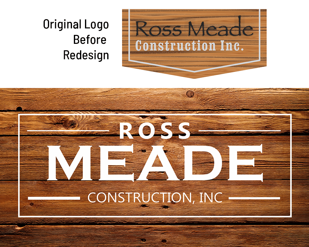 Example of Modern Logos, Ross Meade Construction