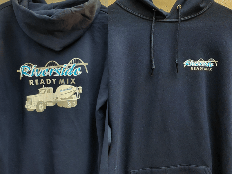 Riverside Readymix Hoodies Embroidered